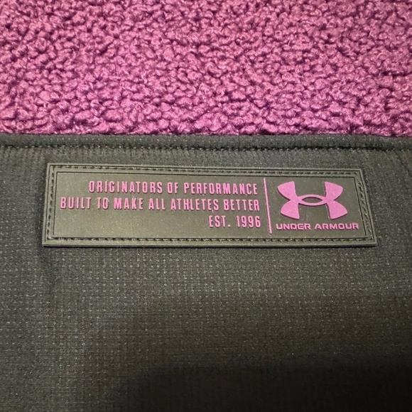 $120 Mens UA Under Armour Mission Boucle Anorak 1/4 Zip Jacket 1366094-514 US M - Picture 7 of 7